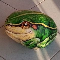 236x236 Wanoa Golf Course - Frog Painting