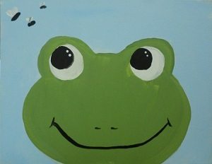 300x232 Kids Class - Frog Painting For Kids