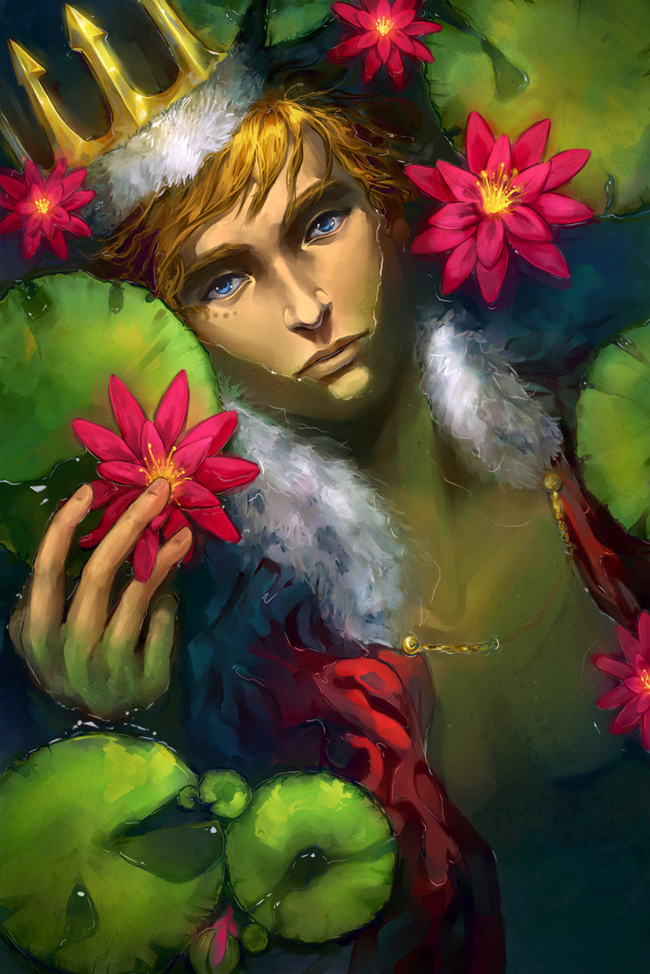 731x1094 The Frog Prince By Alicechan - Frog Prince Painting