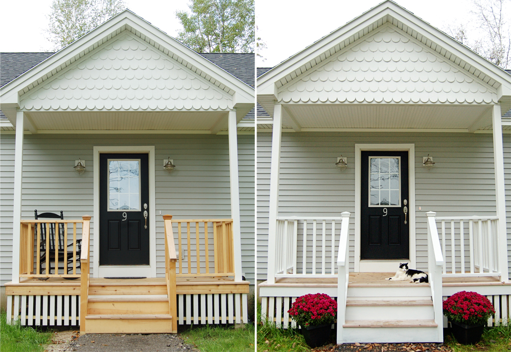 1000x690 Crafty Teacher Lady A Painted Porch - Front Porch Painting