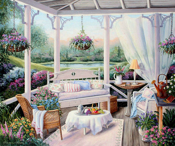 600x502 Painting Of Front Porch Pictures, Photos, And Images For Facebook - Front Porch Painting