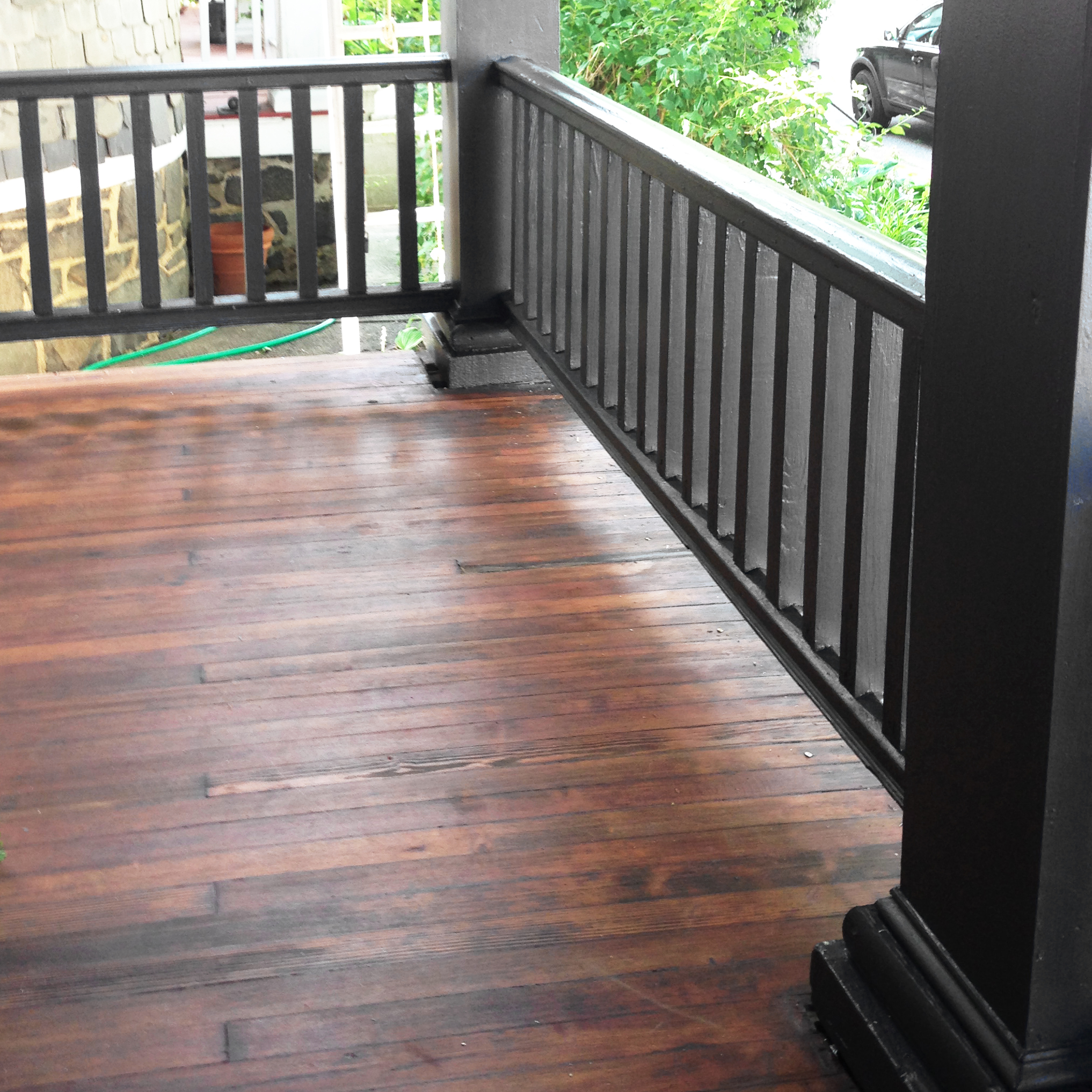 2034x2034 Diy Remove Paint Amp Refinish Front Porch Wood Flooring Before - Front Porch Painting