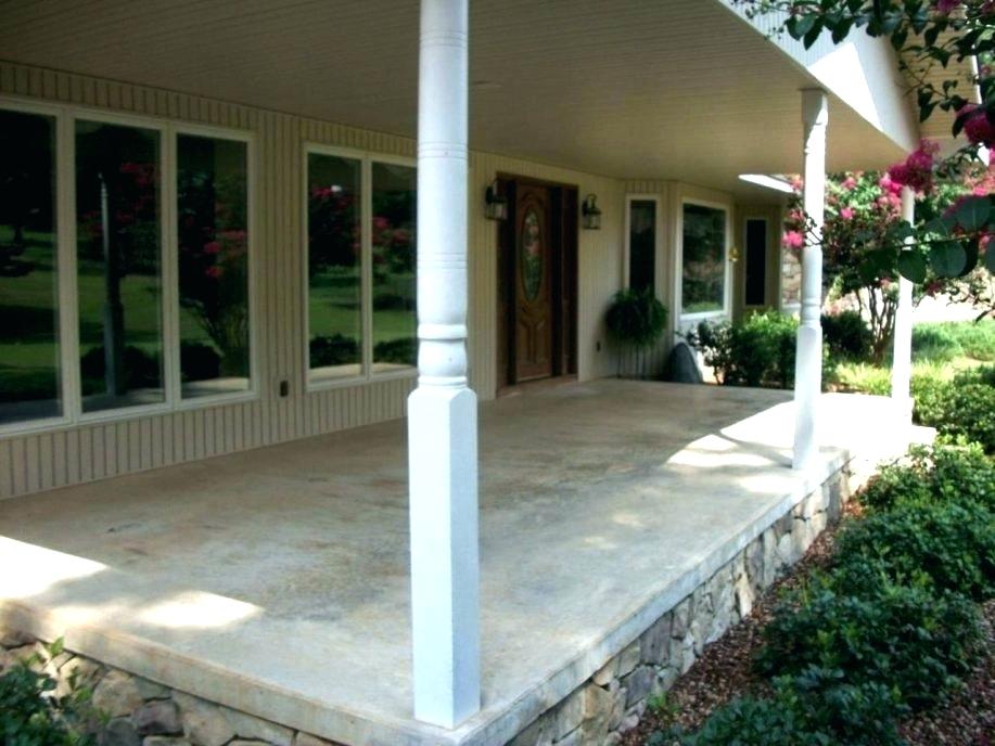 917x688 Stained Concrete Porch Painting Front Porch Concrete Explore - Front Porch Painting