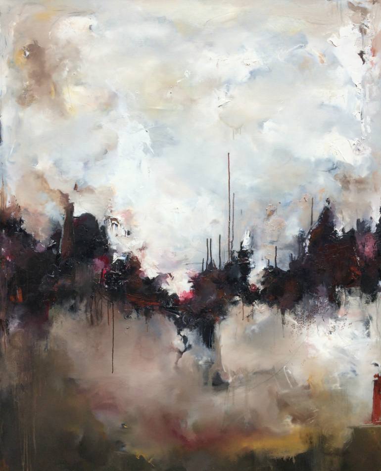 770x952 Saatchi Art Frontier Painting By Nicholas Kriefall - Frontier Painting