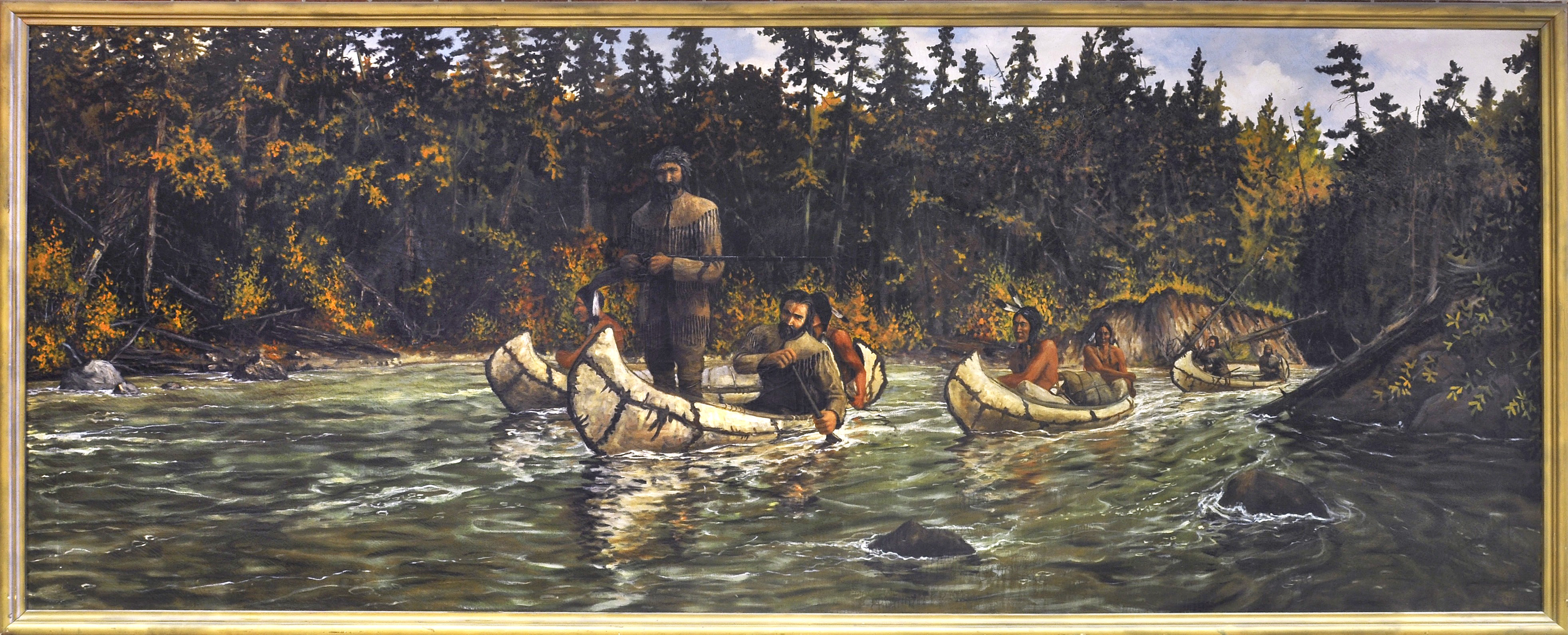 3926x1590 Uw Stout's Frontier Paintings Deemed - Frontier Painting