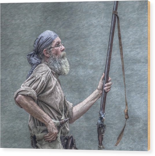 536x539 Frontiersman Face Of Time Digital Art By Randy Steele - Frontiersman Painting