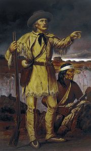 180x300 Frontiersman Painting - Frontiersman Painting