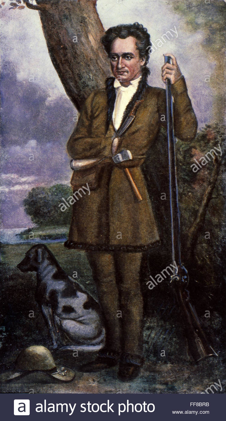 747x1390 Stephen Fuller Austin N(1793 1836). American Frontiersman. After - Frontiersman Painting