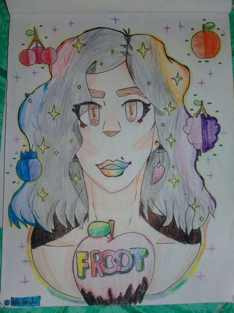 774x1032 Marina And The Diamonds Froot By Seankeithnym - Froot Painting