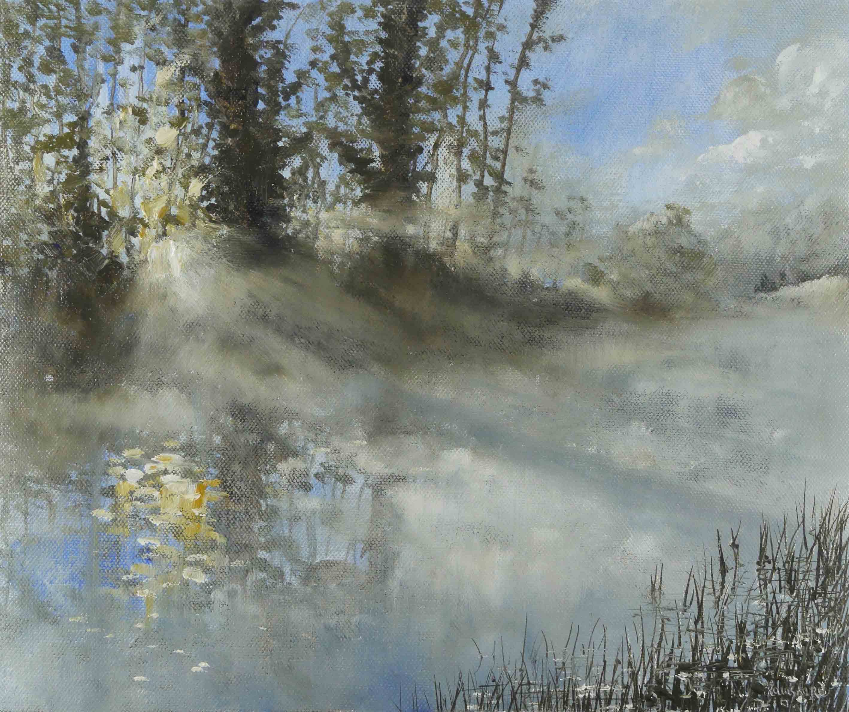2835x2377 Morning Frost - Frost Painting
