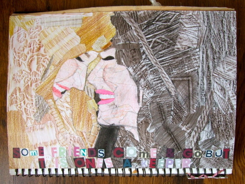 500x375 Painting Amp Drawing - Frottage Painting