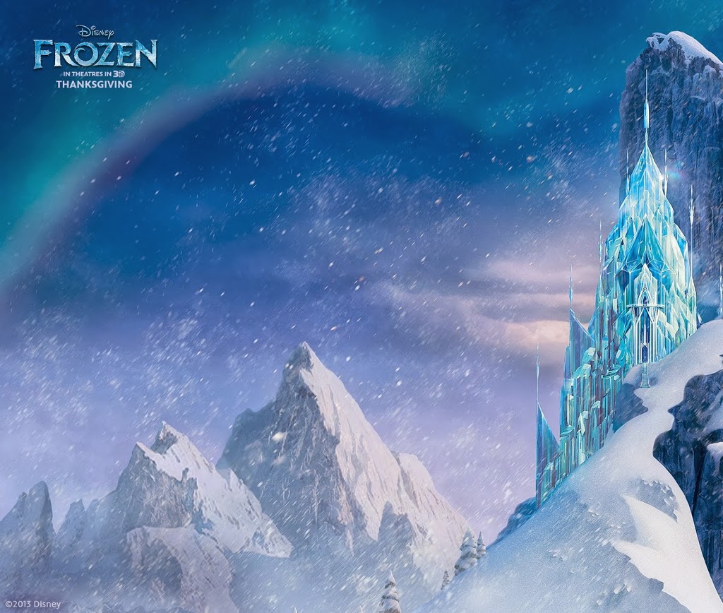 1024x868 Our Frozen Valentine's Day Box! - Frozen Castle Painting