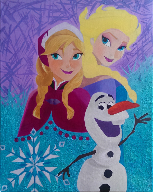 600x752 Frozen Painting - Frozen Painting