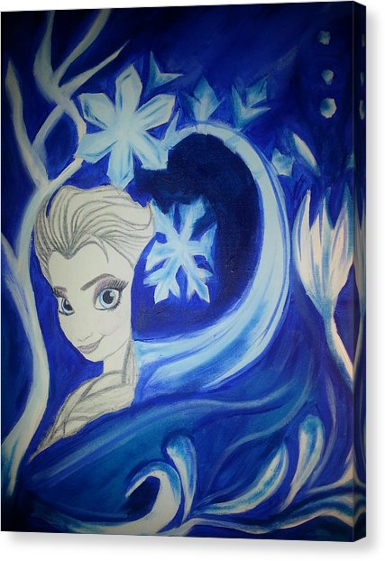 427x622 Frozen Painting By Tiffany Rios - Frozen Painting