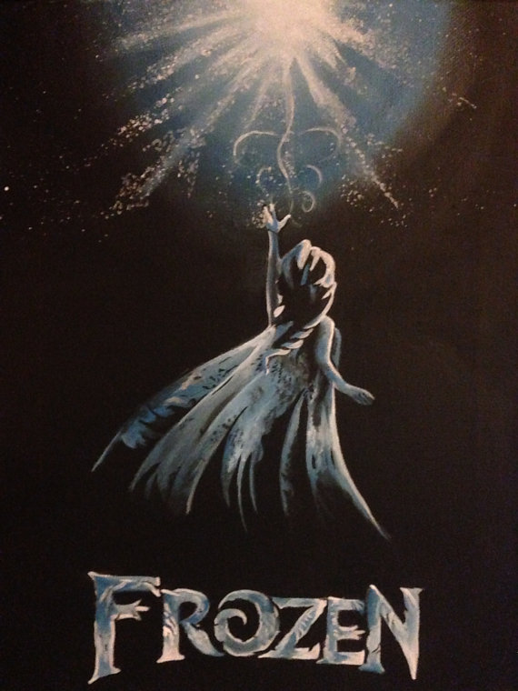 570x760 My Frozen Painting That's For Sale ) - Frozen Painting