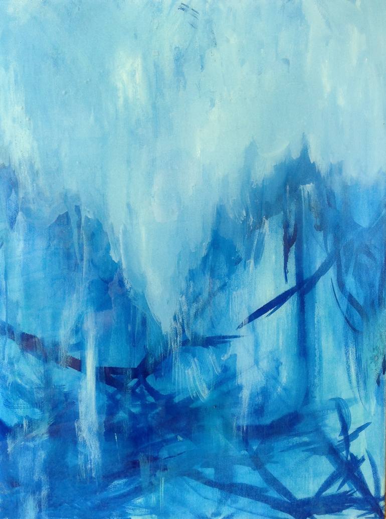 770x1034 Saatchi Art Frozen Painting By Greta Waller - Frozen Painting