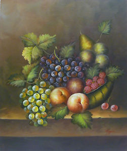 Fruit Basket Oil Painting at PaintingValley.com | Explore collection of ...