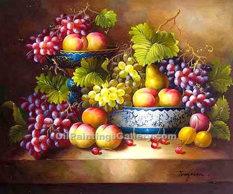 480x400 Fruit In A Basket 14 (Painting Id Sl 2114 Ka) - Fruit Basket Painting