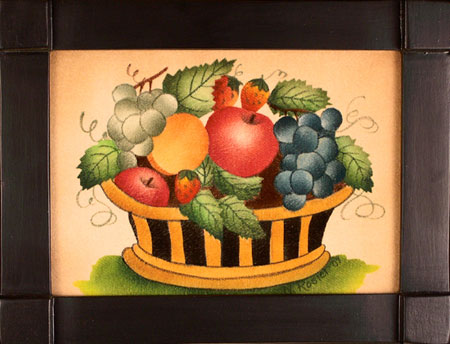 450x344 Private Collection Reproduction Theorem Painting - Fruit Basket Painting