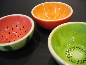 300x225 Paint Your Favorite Fruit On A Bowl For Or Create A Sweet Unique - Fruit Bowl Painting