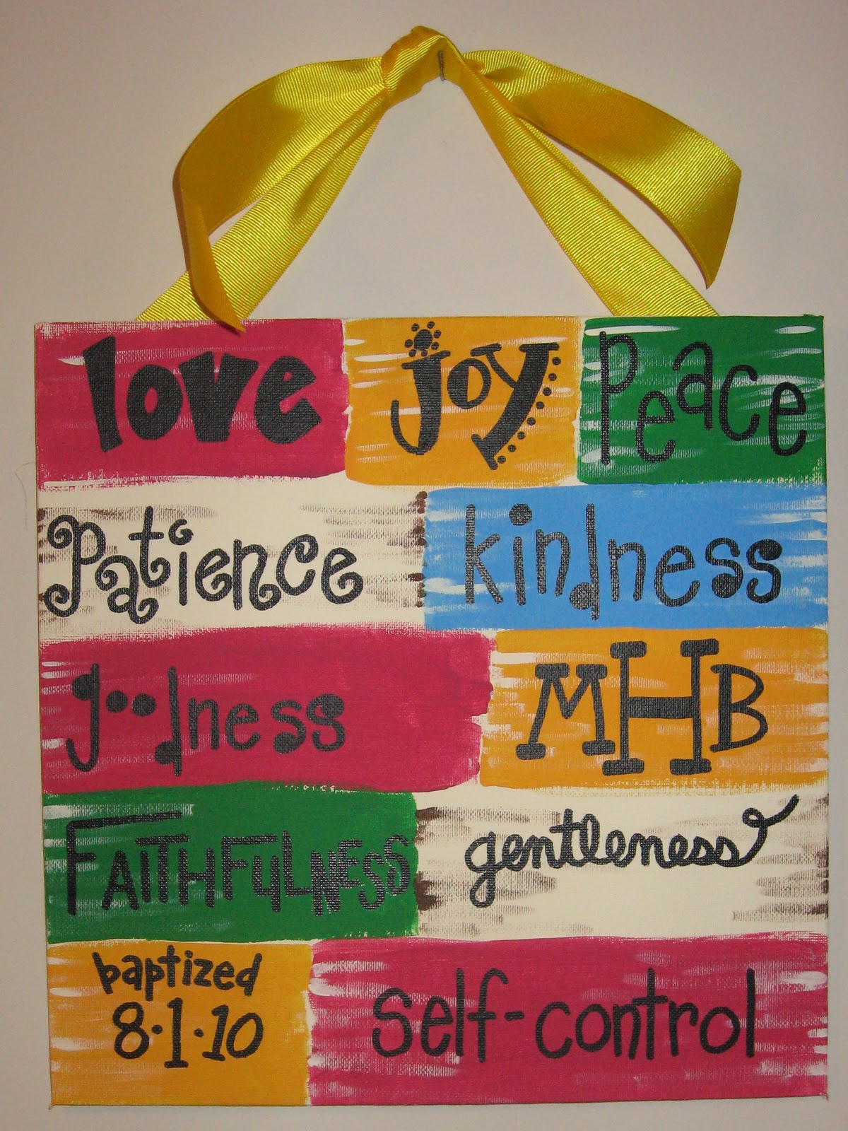 1200x1600 Fruit Of The Spirit Wall Art Lines, Dots And Curls - Fruit Of The Spirit Painting