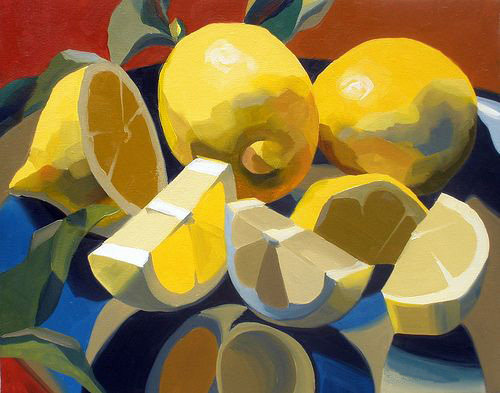500x393 Online Shop Delicious Yellow Orange Oil Painting On Canvas - Fruit Oil Painting