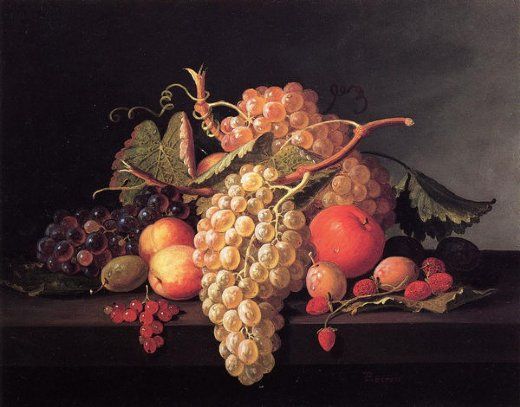 520x407 Still Life Oil Paintings Life Painting - Fruit Still Life Painting