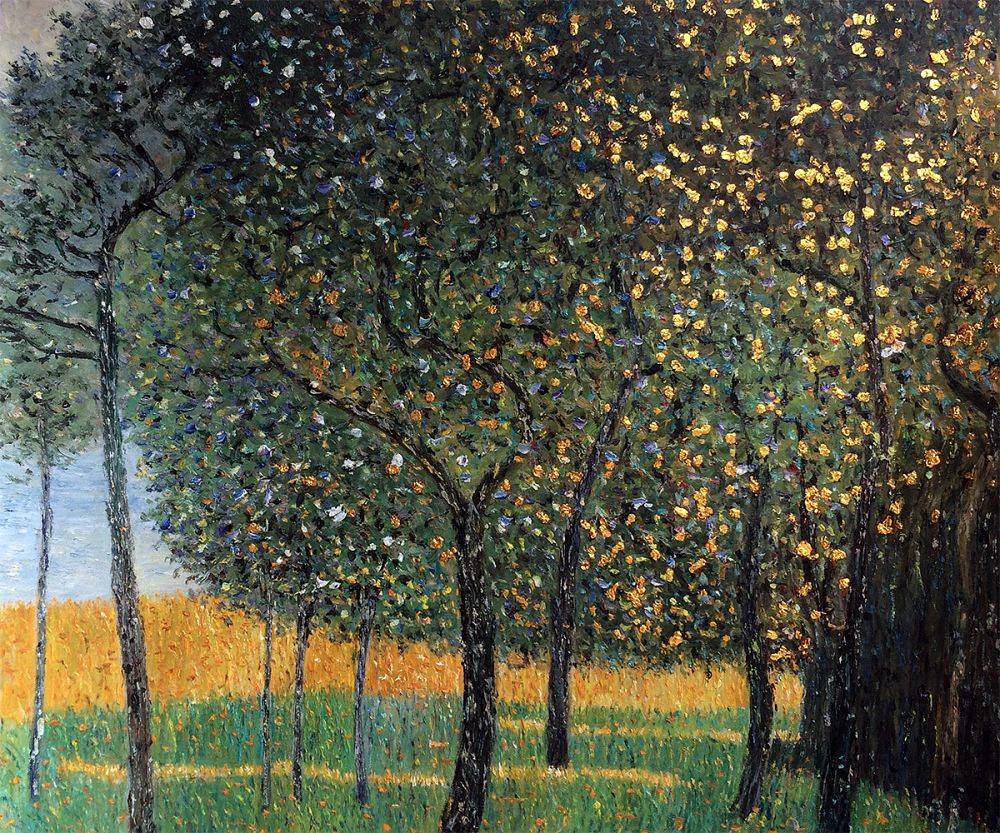 1000x833 Wall Art Klimt - Fruit Tree Painting