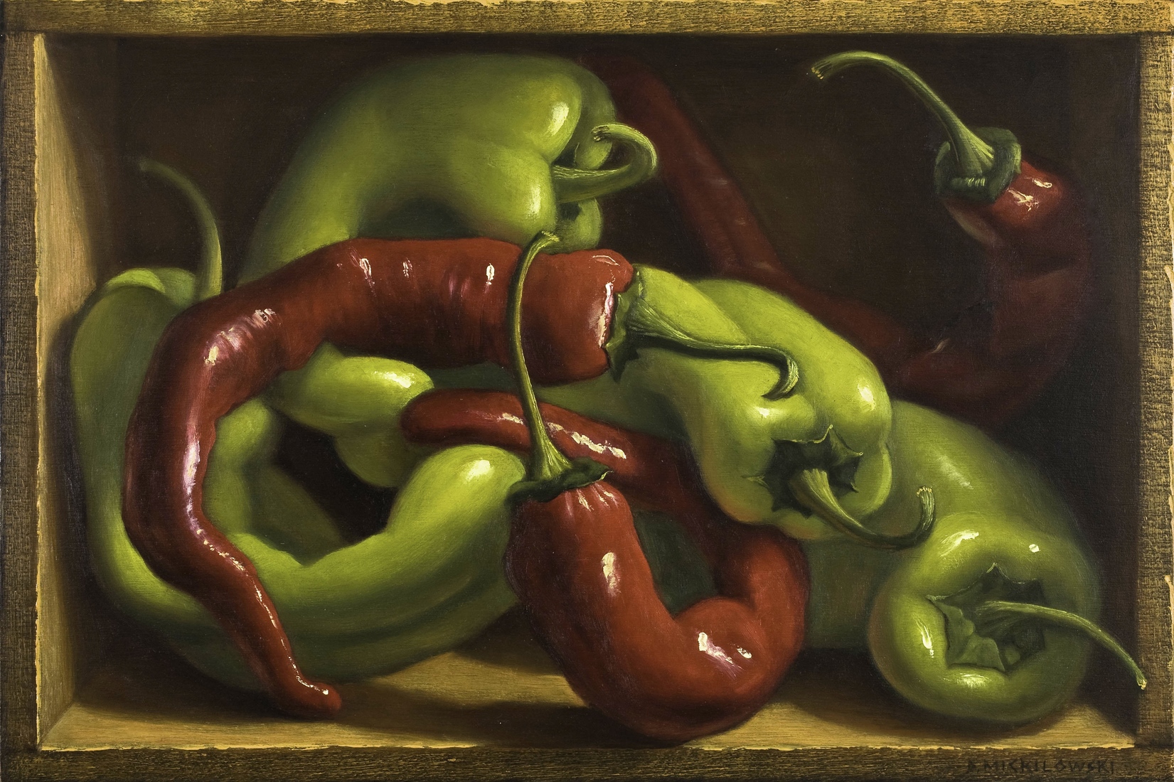 1651x1100 Denise Mickilowski Fruit And Vegetable Paintings - Fruits And Vegetables Painting