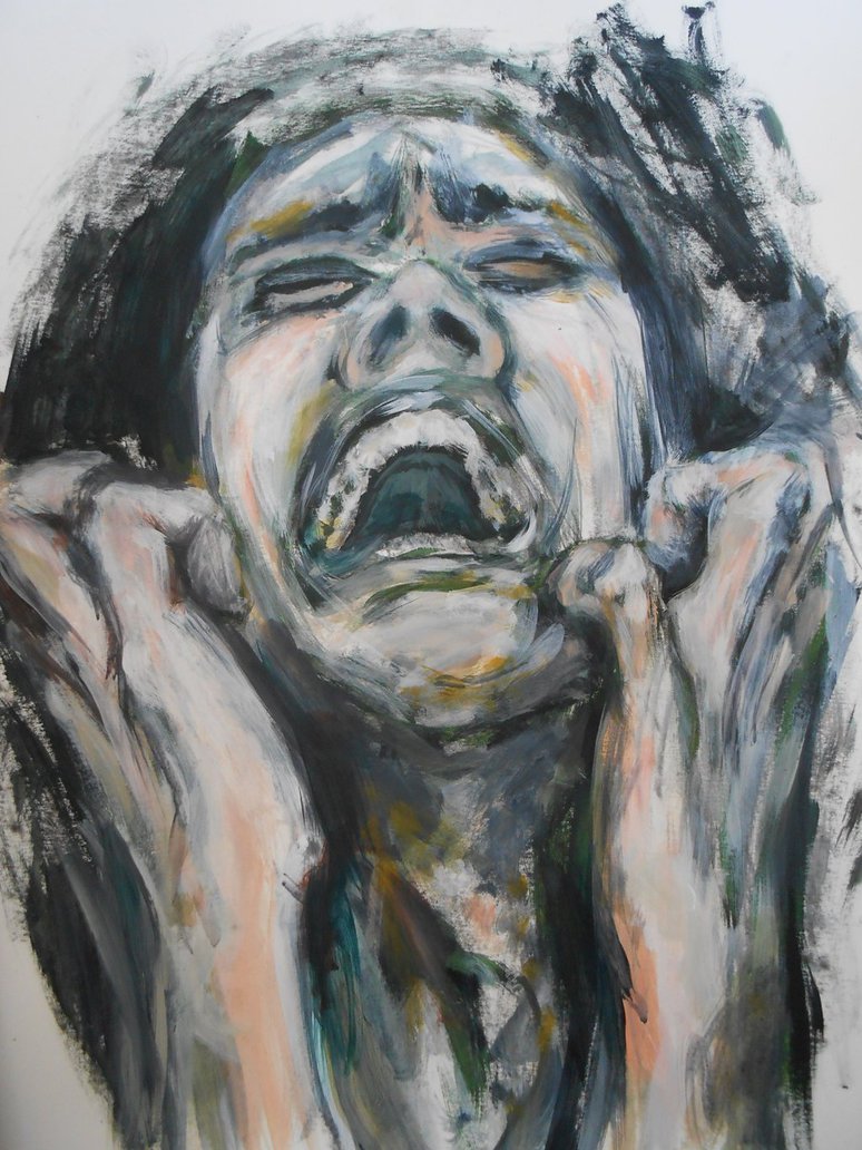 774x1032 Frustration By Wings Of Ice - Frustration Painting