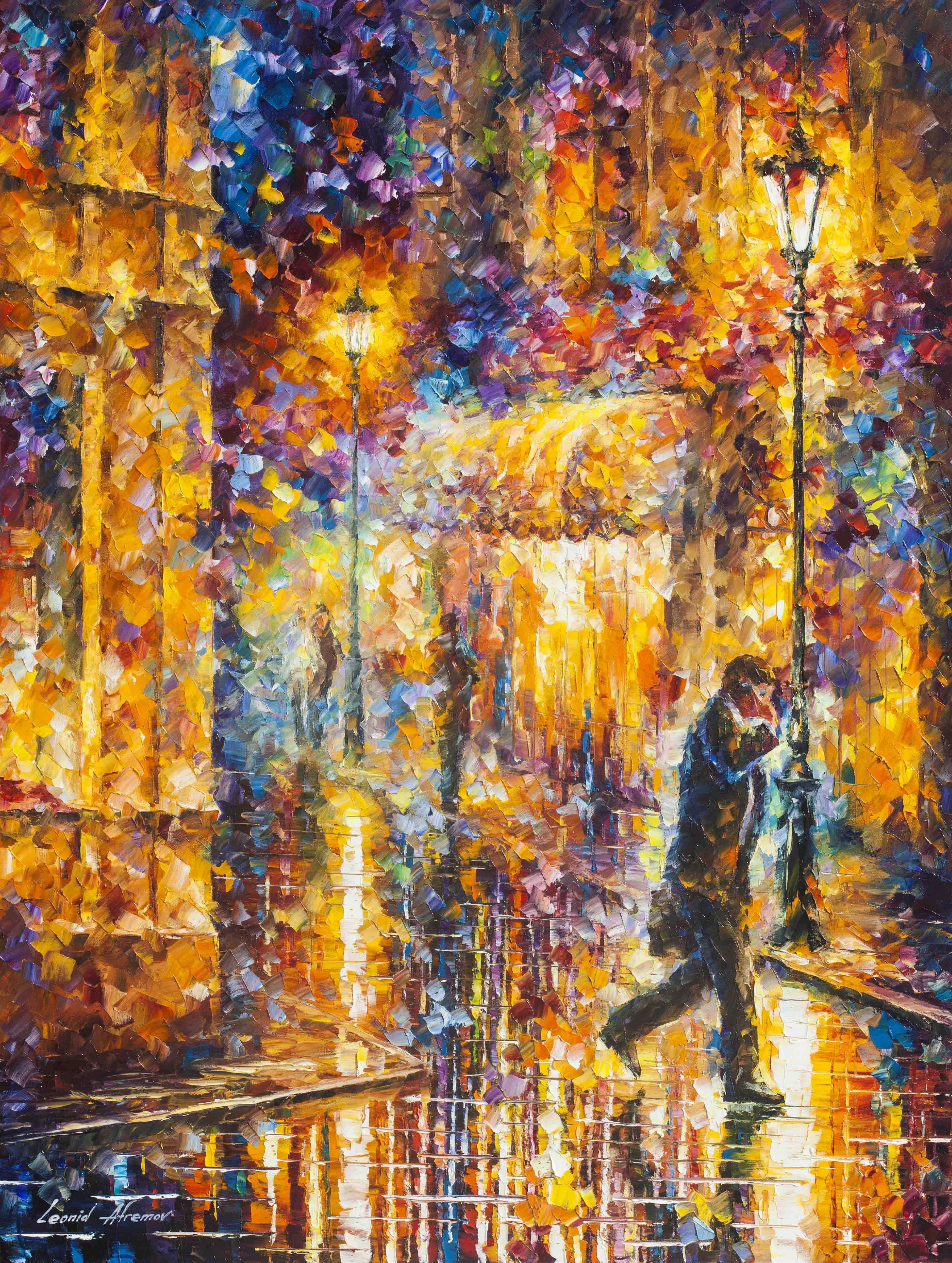 3579x4748 Hidden Frustration Palette Knife Oil Painting On Canvas By - Frustration Painting