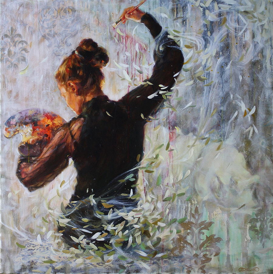 899x900 Frustration As Key Painting By Oksana Zhelisko - Frustration Painting