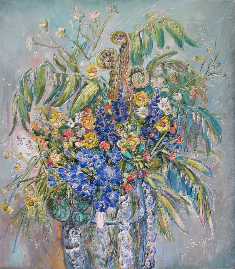 770x881 Saatchi Art Spring Flowers Painting By Iryna Fartukh - Fsm Painting