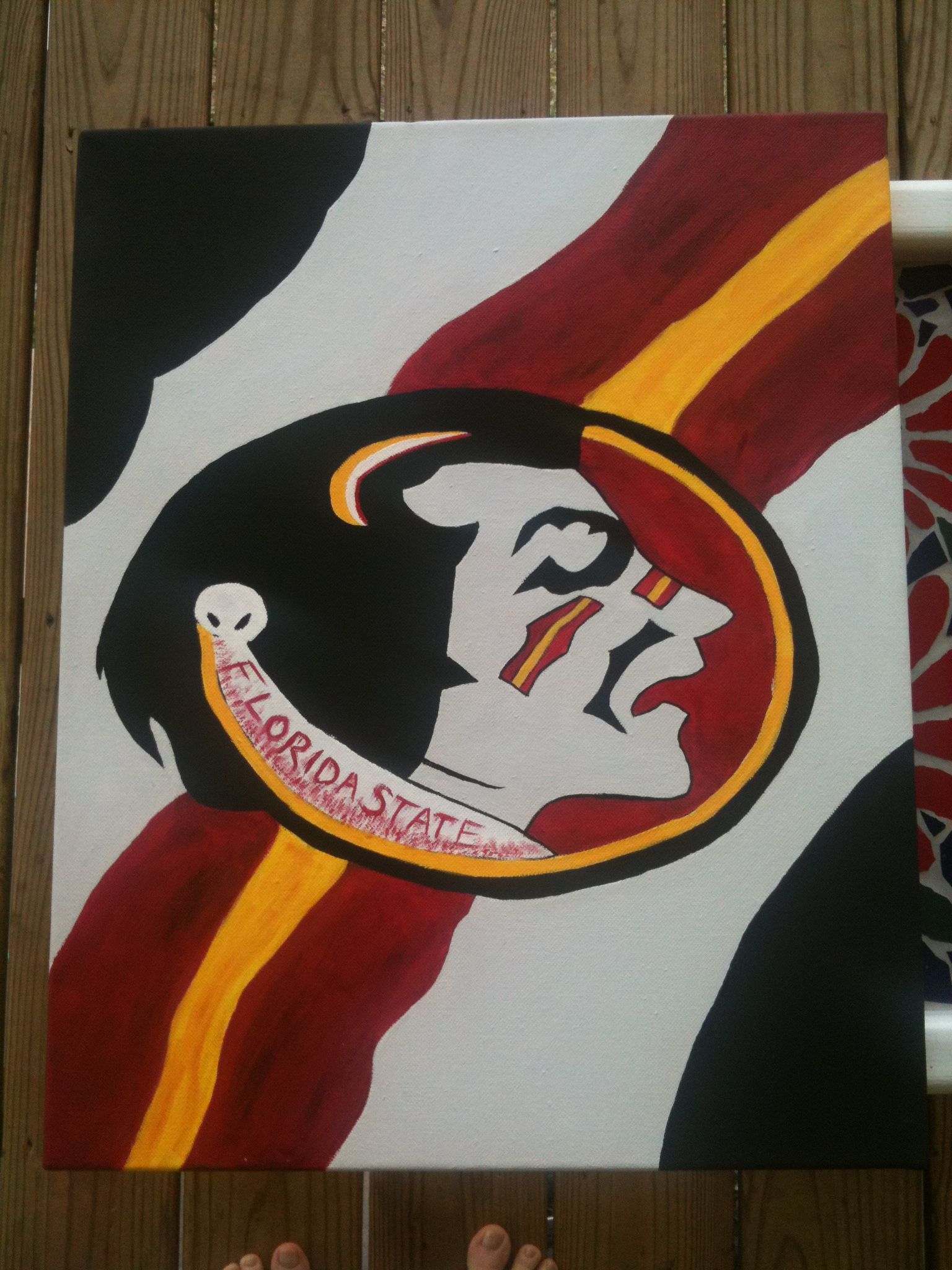 1536x2048 Fsu Paintinglt3 Fsu Love - Fsu Painting