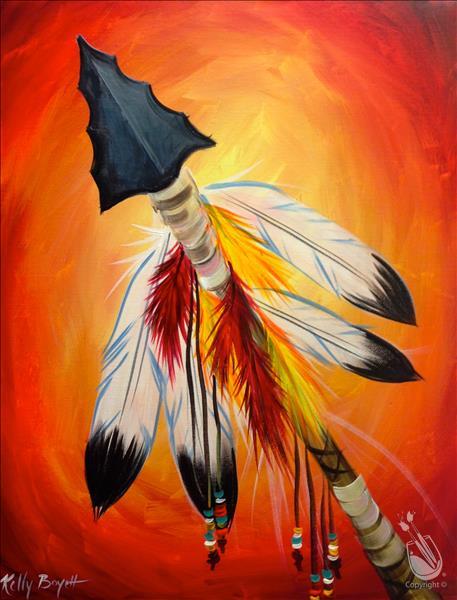 457x600 Fear The Spear - Fsu Painting