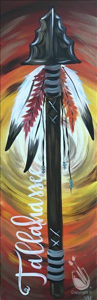 195x600 Show Your Spear! Fsu Rules ! - Fsu Painting