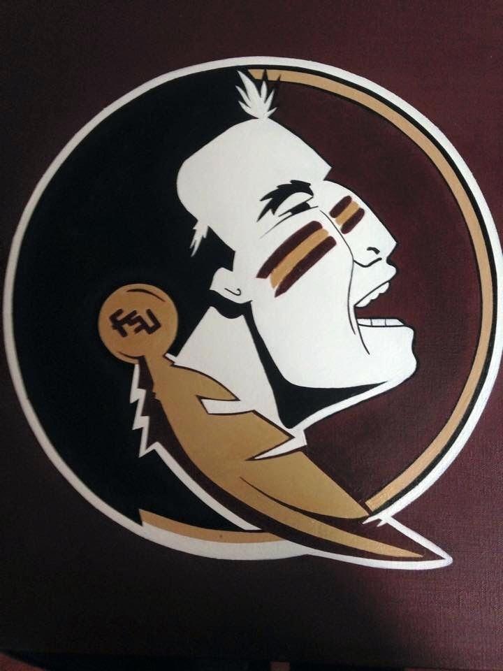 720x960 Canvas Fsu Painted Fabric Canvas Art Uncfsu Canvas Help - Fsu Painting