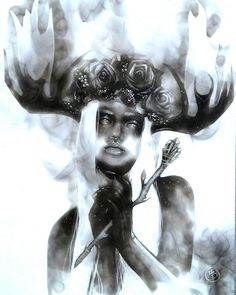 236x295 Fumage Painting By Artistepiphany Art By Epiphany - Fumage Painting