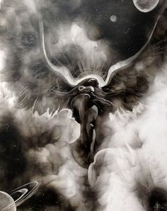 236x298 1961, Yves Klein Wielding His Flamethrower Fumage - Fumage Painting