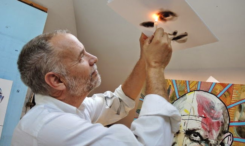 850x508 Biography Of Spazuk Widewalls - Fumage Painting