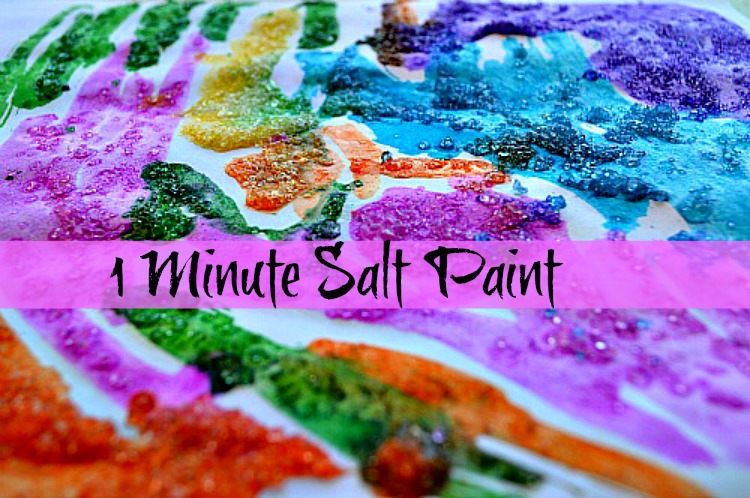 750x498 Art Activities Epsom Salt Painting Fun Littles - Fun Painting For Kids