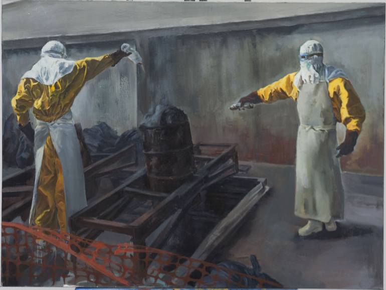 770x578 Saatchi Art Funeral Painting By Jay Chung - Funeral Painting