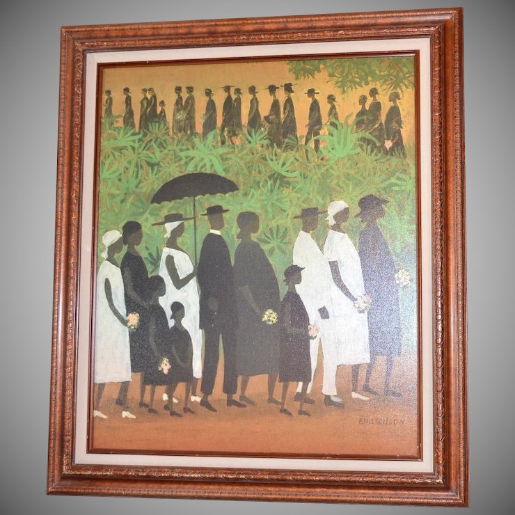 Funeral Procession Painting at PaintingValley.com | Explore collection ...