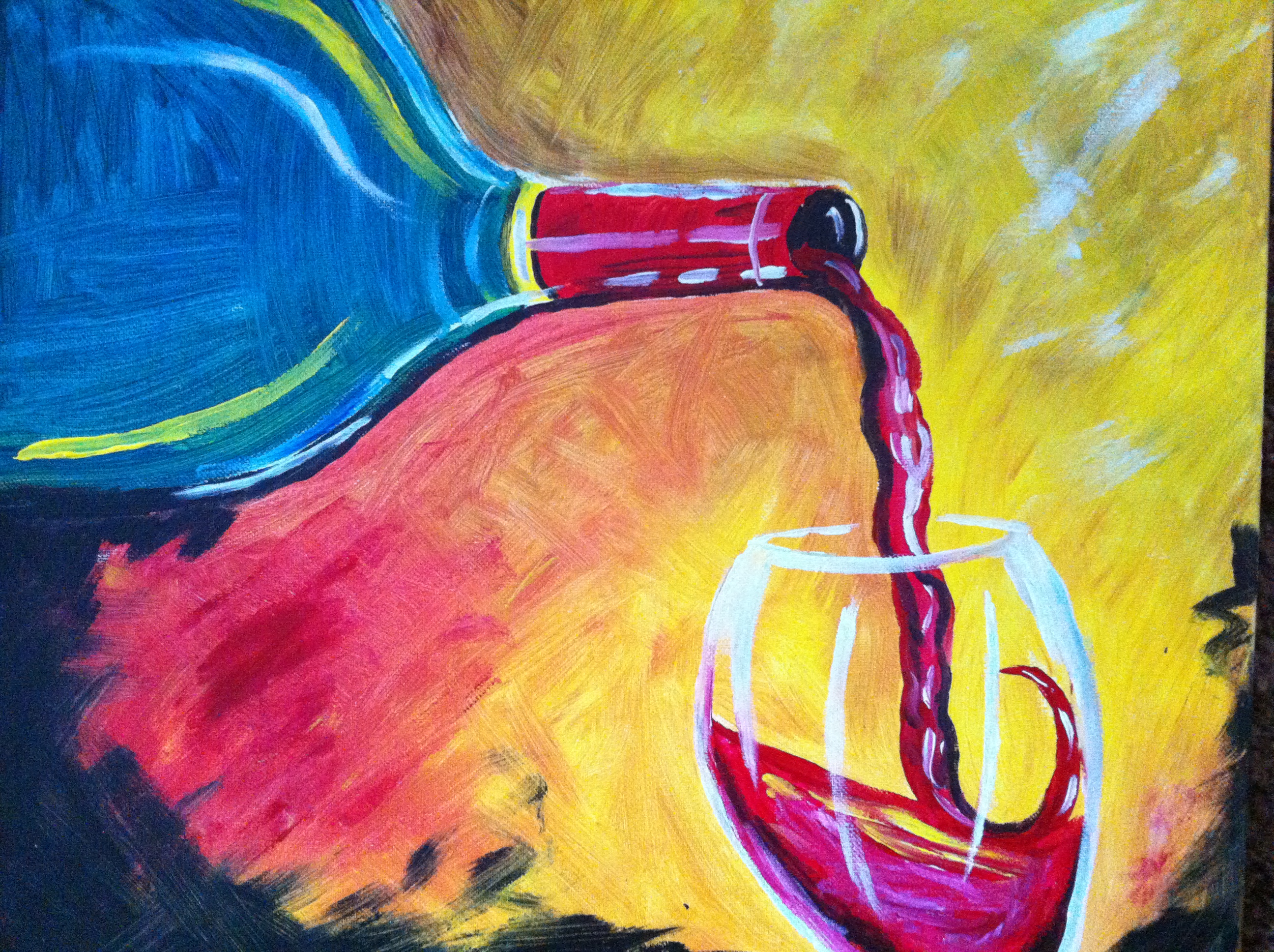 2592x1936 Paint And Palate Fruit Craft Distillery - Funky Painting
