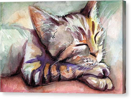 546x414 Funny Cat Art Fine Art America - Funny Cat Painting