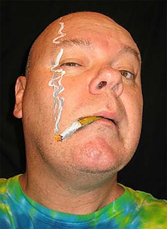 570x784 Top 30 Weirdest And Funniest Face Paintings - Funny Face Painting