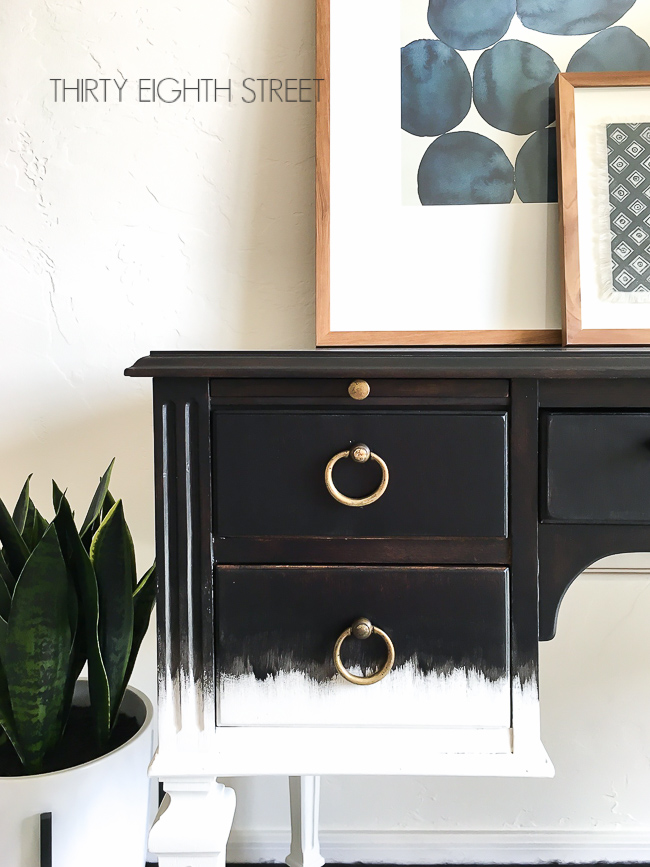 650x867 Dry Brush Painting Technique That Makes Furniture Look Like Art - Furniture Painting