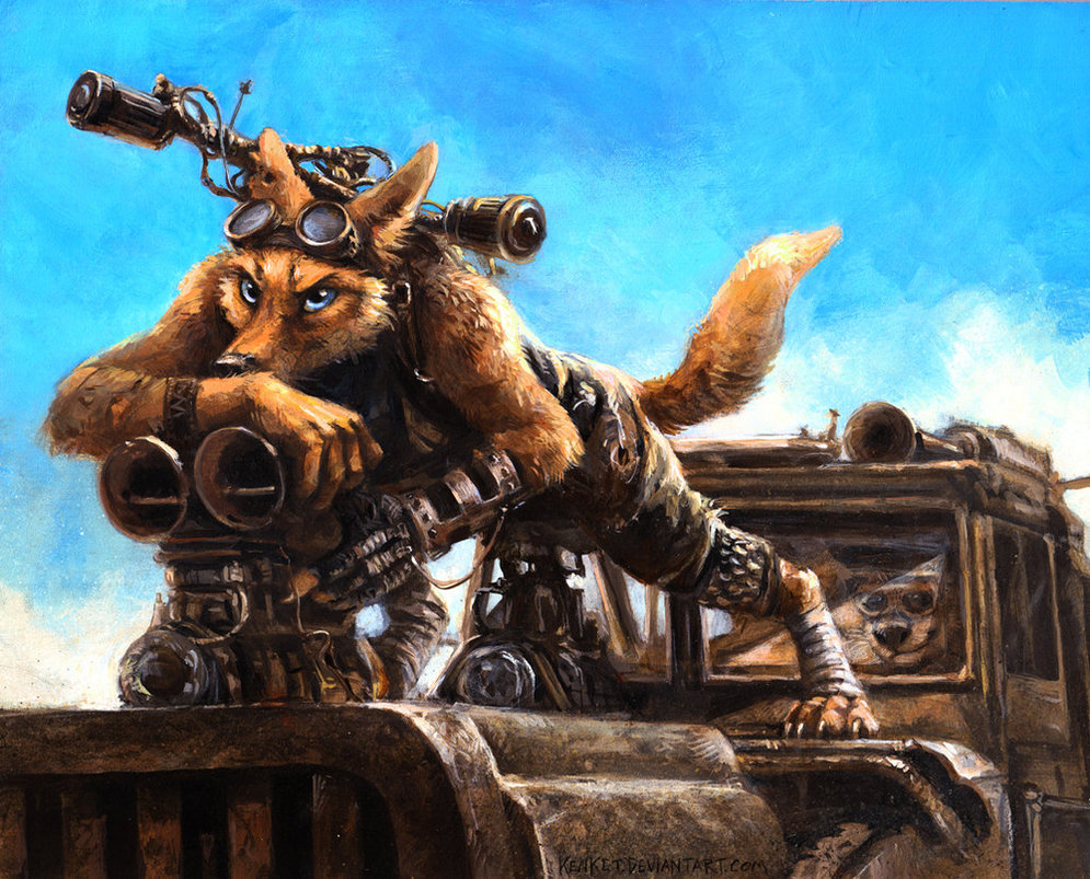 995x803 Furry Road By Kenket - Furry Painting