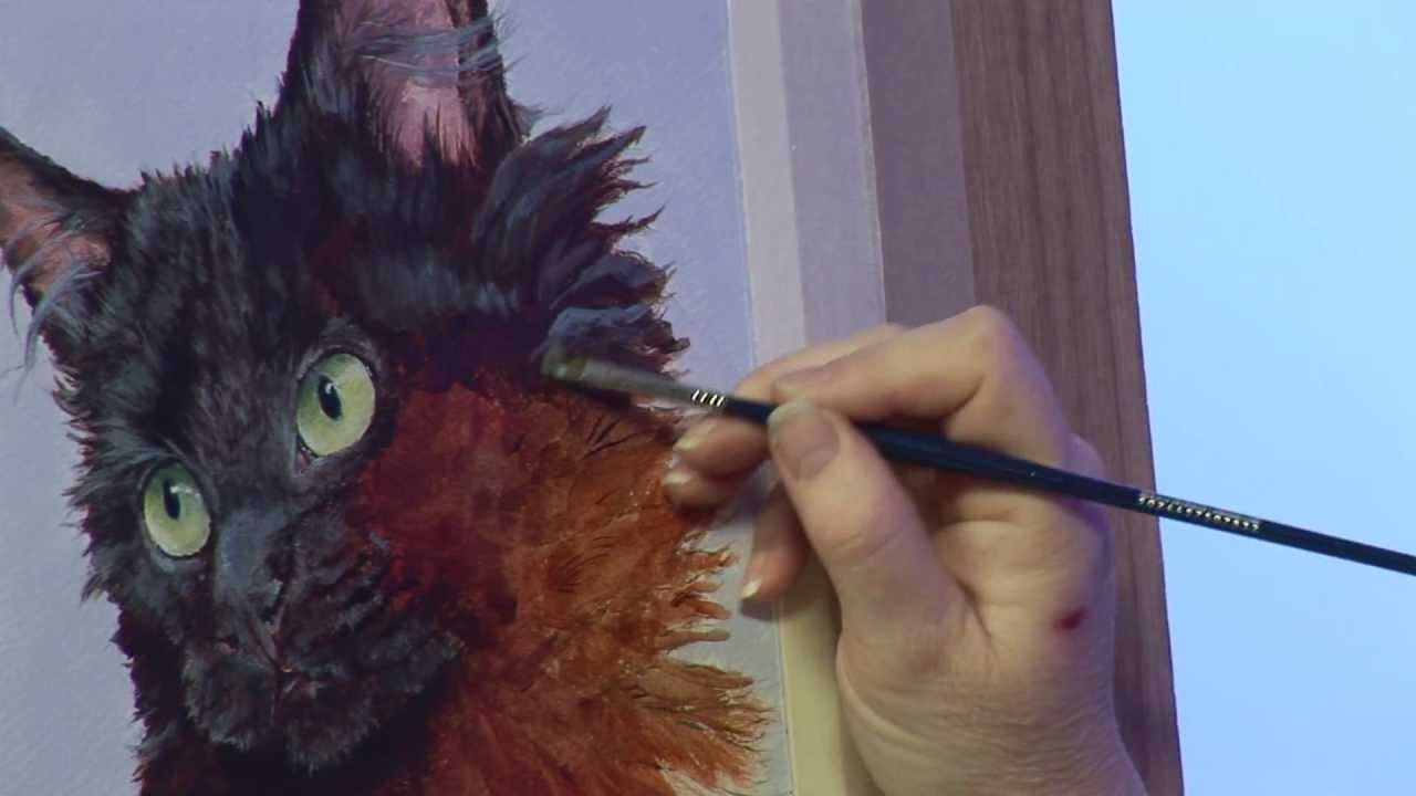 1280x720 Painting Fur Textures With Julie Nash - Furry Painting