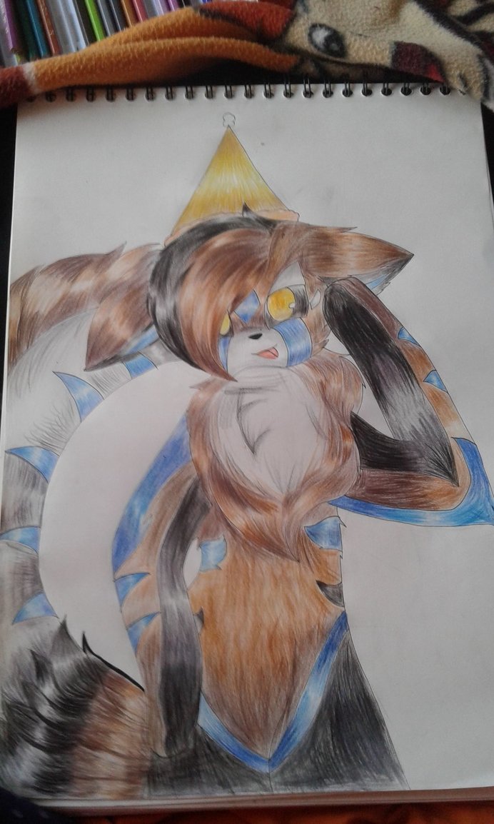 692x1154 Tradicional Furry Painting By Nekobipainter - Furry Painting